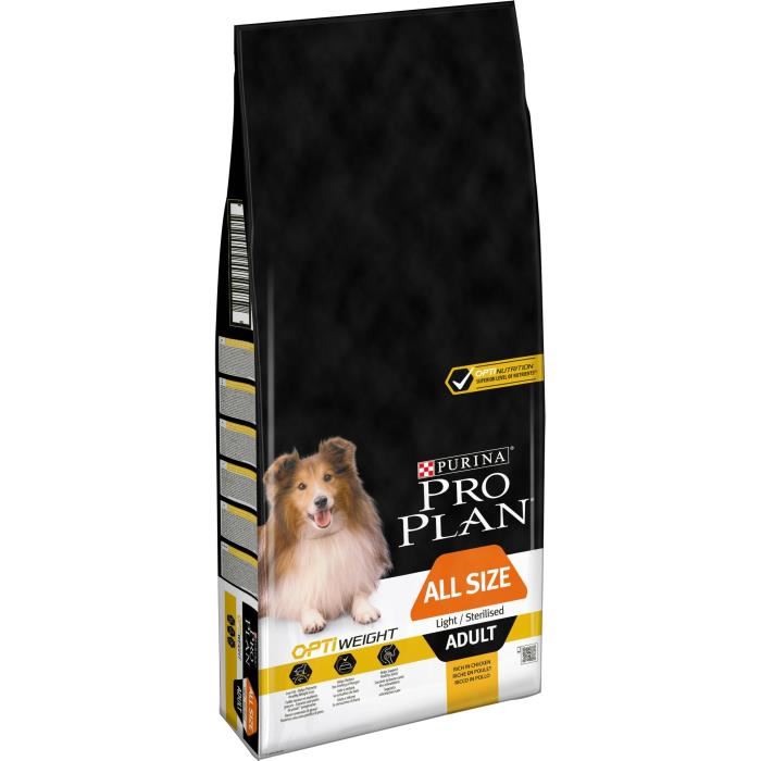 Purina Pro Plan Optiweight Light / Sterilised Pour Chien All Sizes 14kg