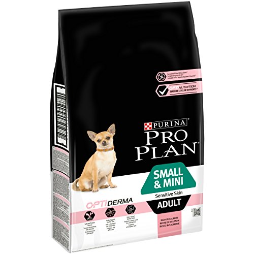 Pro Plan Small & Mini Adult Sensitive Skin Riche En Saumon - 7 Kg - Croquettes Pour Chiens Adultes De Petite Taille