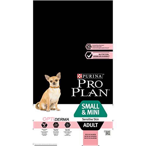 Pro Plan Small & Mini Adult Sensitive Skin Riche En Saumon - 7 Kg - Croquettes Pour Chiens Adultes De Petite Taille