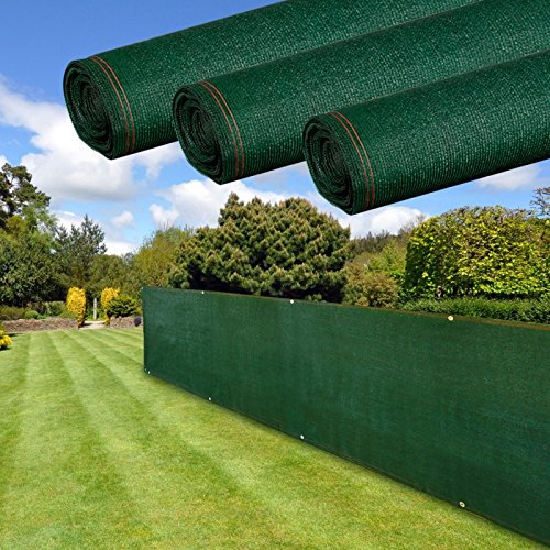 Brise Vue Haute Densite 1 X 10 M Vert 300 Gr/m² Qualite Pro