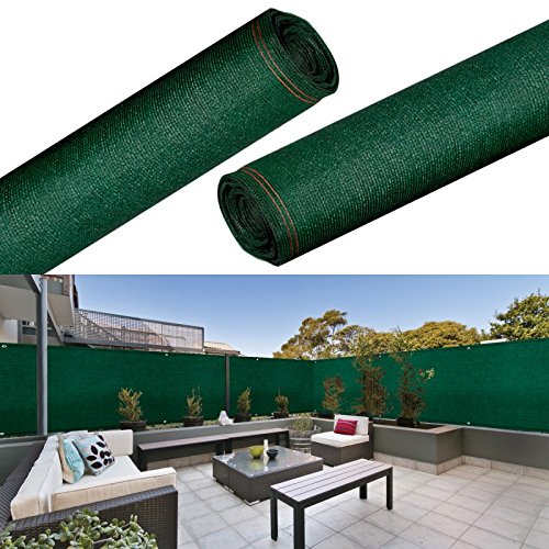 Brise Vue Haute Densite 1 X 10 M Vert 300 Gr/m² Qualite Pro