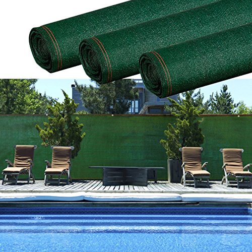 Idmarket Brise Vue Renforce 15 X 10 M Vert 220 Gr/m² Luxe Pro