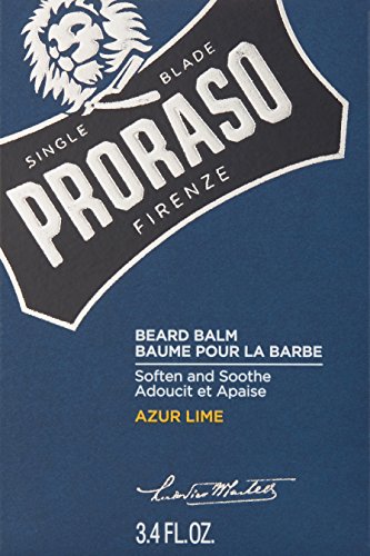 Baume hydratant pour barbe azur lime - proraso