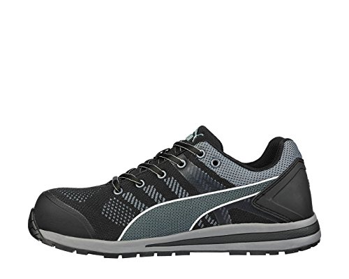 Puma Safety Shoes Baskets De Securite S1p Esd Hro Src Elevate Knit Black Puma Noires Noir 42