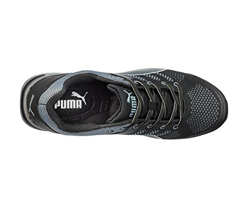 Puma Safety Shoes Baskets De Securite S1p Esd Hro Src Elevate Knit Black Puma Noires Noir 42