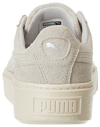 Baskets Puma Suede Platform Glam Jr Beige