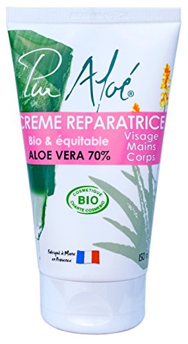 Pur Aloe Creme Reparatrice 70% d'Aloe Vera 150ml