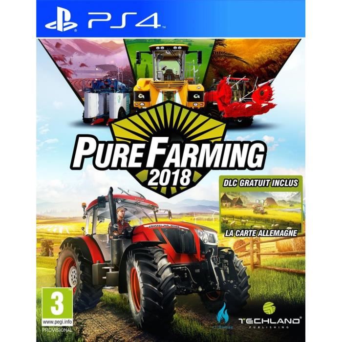Pure Farming 2018 Day 1 Edition Jeu Ps4