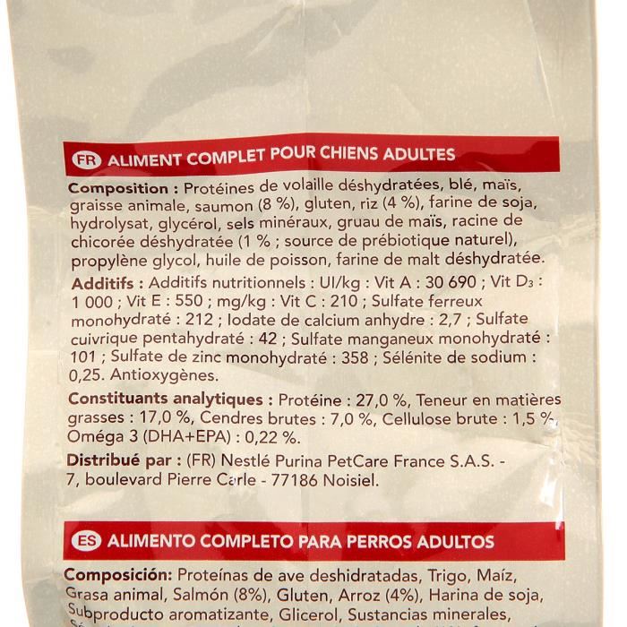 Purina One Mini Delicate Croquettes Au Saumon Avec Du Riz Pour Chien De Petite Taille A La Digestion Sensible 15 Kg