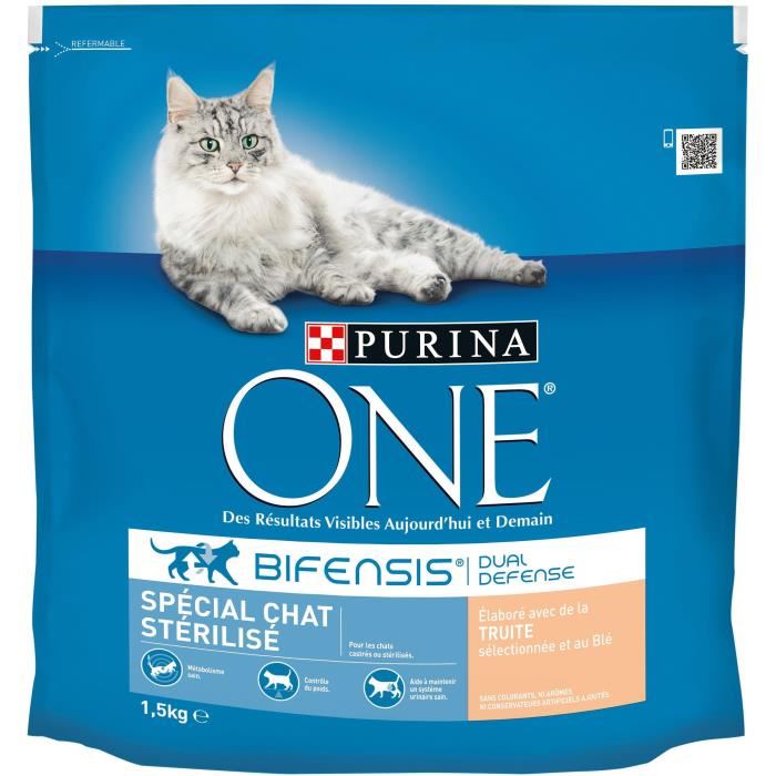 1,5kg Special Chat Sterilise PURINA ONE truite