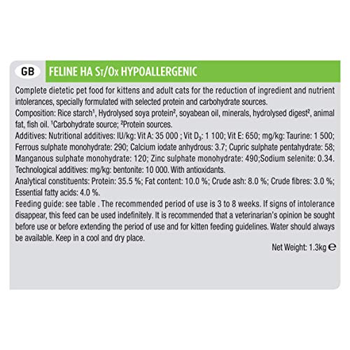 Croquettes Purina Proplan Veterinary Diets Ha Hypoallergenique Struvite Oxalate 13kg