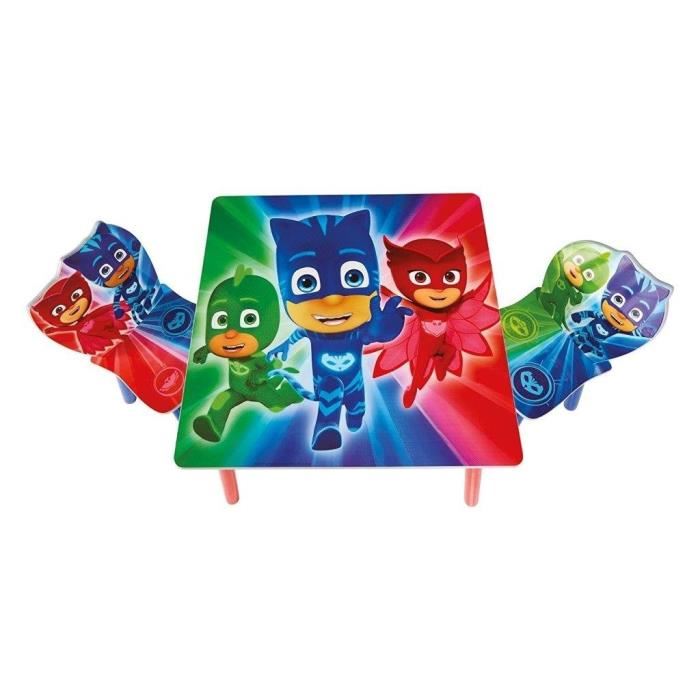 Worlds Apart - Table + 2 Chaises - Pyjamasques