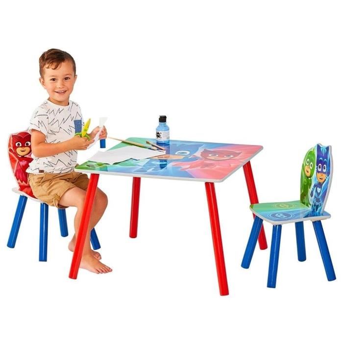 Worlds Apart - Table + 2 Chaises - Pyjamasques