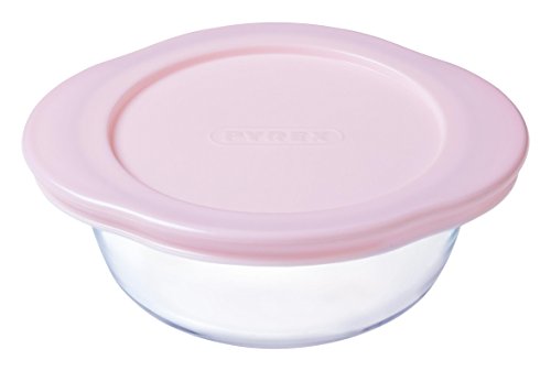 Pyrex Plat Rond Avec Couvercle Rose My First Pyrex