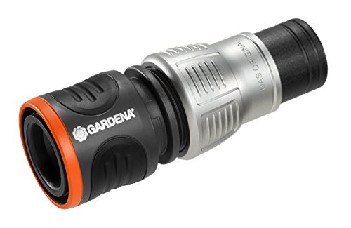 Raccord Aquastop Premium Gardena - Adapte Tuyau Ø13mm Et Ø15mm - Power Grip - Garantie 5 Ans