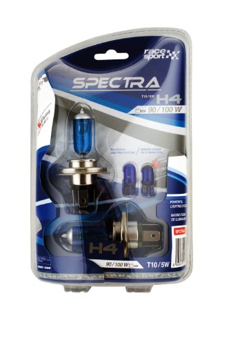 Kit Ampoules Spectra Xenon H4 100w + Veilleuse T10