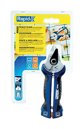 Pince Grillage Rapid Fp20 Pour Agrafes Vr16 Et Vr22 Pose De Cloture Blister 23468000