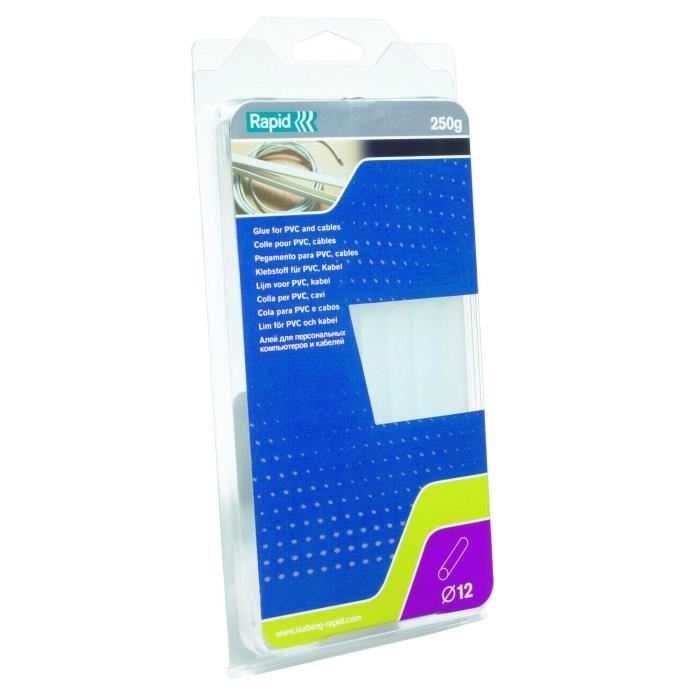 Baton de colle pour pvc et cables RAPID Lg190