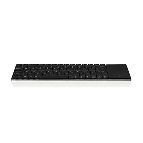 Rapoo Pave Tactile E2710 - Sans Fil - Ultra Fin - Touches Multimedia - Noir