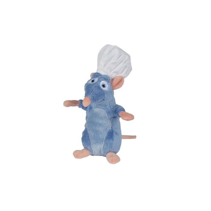 Peluche Ratatouille - Remy avec toque - 20cm