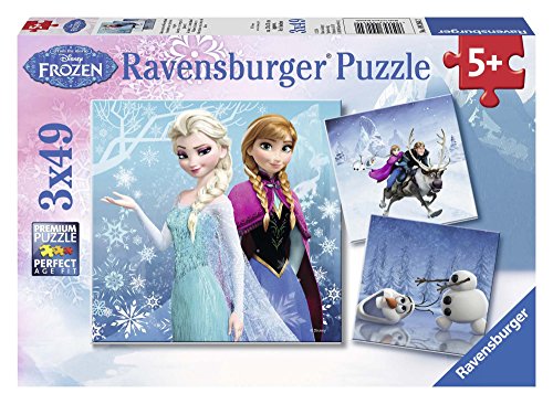 Puzzles Disney La Reine Des Neiges - 3 Puzzles De 49 Pieces