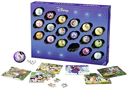 Ravensburger Puzzle 3d Calendrier De Lavent Disney Princess