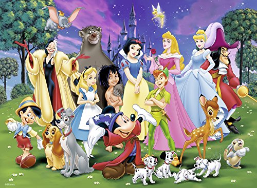 Puzzle 200 Pieces Xxl : Les Grands Personnages Disney