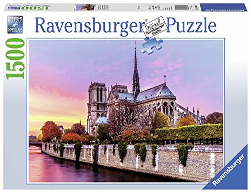 Puzzle Ravensburger Notre-dame 1500 Pieces - Architecture Et Monument - Mixte