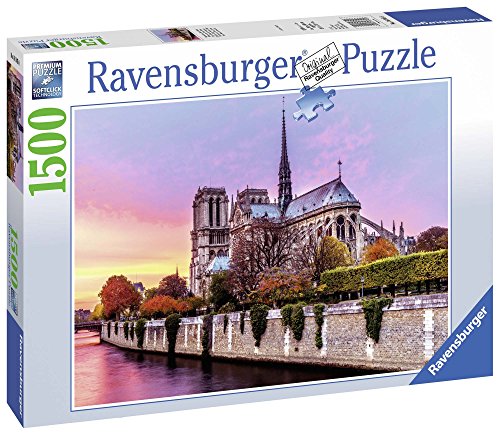 Puzzle Ravensburger Notre-dame 1500 Pieces - Architecture Et Monument - Mixte