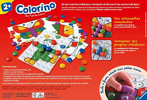 Colorino Jeu Educatif Apprentissage Des Couleurs Activites Creatives Enfant Ravensburger Des 2 Ans