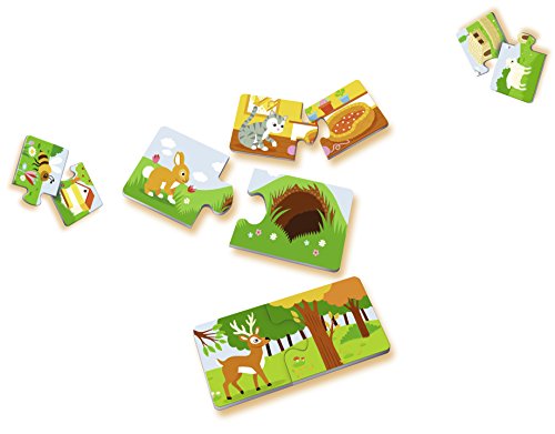 Ou Vivent Ils Jeu Educatif Decouvertes Des Animaux Ravensburger Des 3 Ans