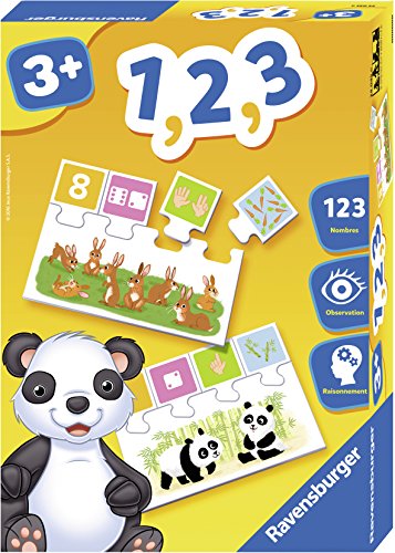 1 2 3 - Jeu Educatif - Apprentissage Des Chiffres - Ravensburger - Des 3 Ans