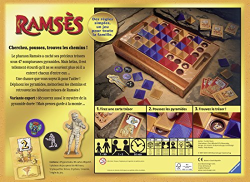 Ramses Ravensburger Jeu De Societe Famille Jeu De Memoire Des 7 Ans