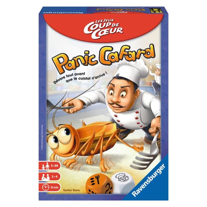 RAVENSBURGER Jeu de Societe Panic Cafard (Format Voyage)