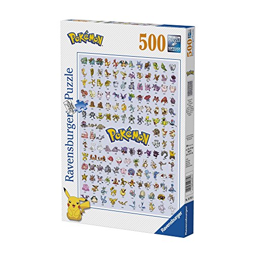 Puzzle Pokemon 500 Pieces Pokedex Premiere Generation Ravensburger