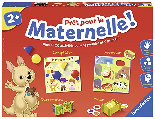 Pret Pour La Maternelle Coffret Complet Educatif 20 Activites Preparation Programme Maternelle Ravensburger Des 2 Ans