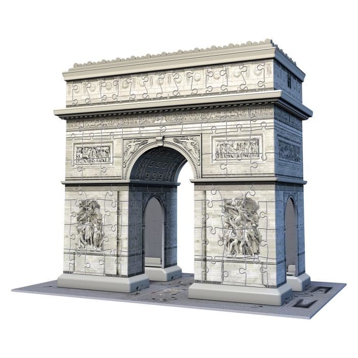 Puzzle 3d Arc De Triomphe Ravensburger 216 Pieces Sans Colle Des 8 Ans