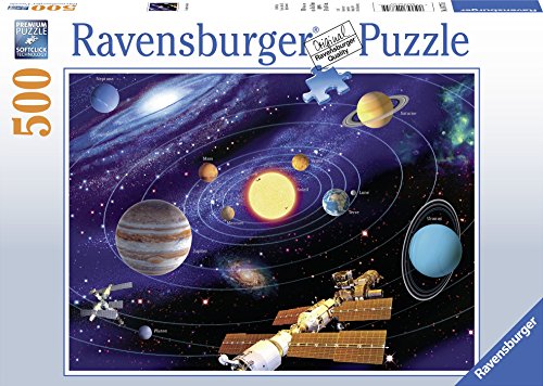 Puzzle Ravensburger Systeme Solaire 500 Pieces Pour Enfant A Partir De 10 Ans