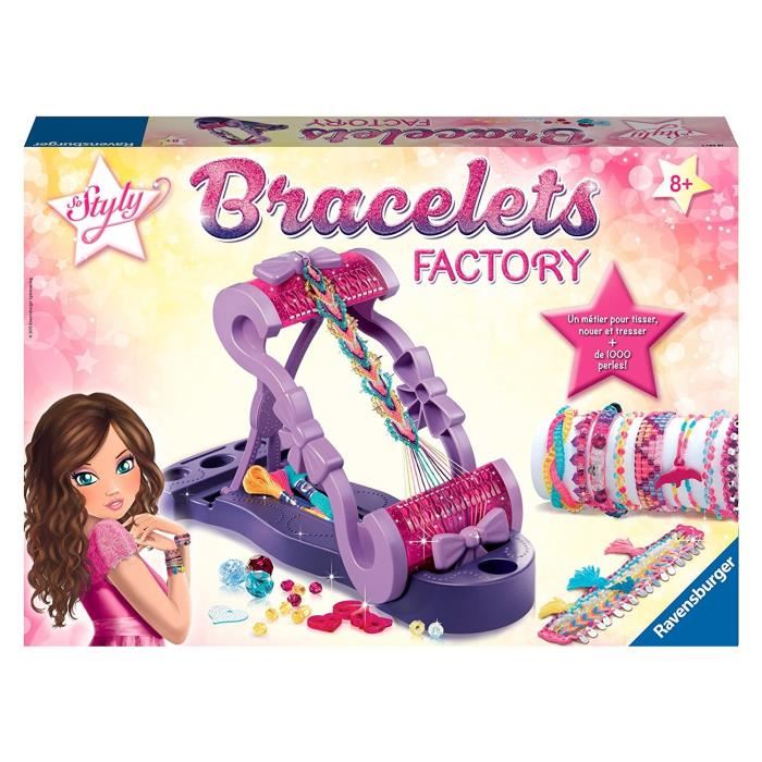 Metier A Tisser Bracelets Ravensburger Loisir Creatif Enfant Coffret Complet Diy Des 8 Ans