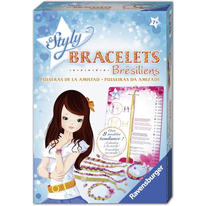 Coffret Bracelets Bresiliens Ravensburger Loisir Creatif Enfant Diy Des 7 Ans