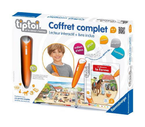 Tiptoi Coffret Complet Livre Interactif + Lecteur