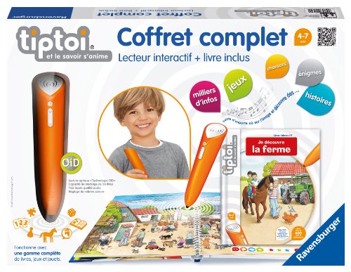 Tiptoi Coffret Complet Livre Interactif + Lecteur