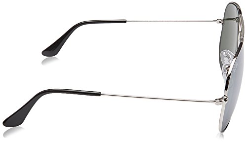 Ray Ban Rb3025 Lunettes De Soleil Homme - Pilote Argent - Possibilité De Verres Correcteurs - Adaptable à La Vue