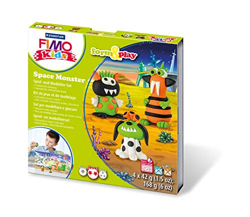 Kit Fimo Kids Monstre De L Espace / 8034 17 Ly - {couleur}