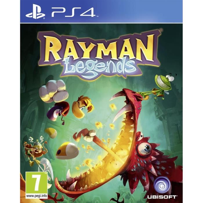 Jeu Ps4 Rayman Legends Ps4