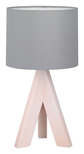 Reality R50741042 Lampe De Table Bois 4 