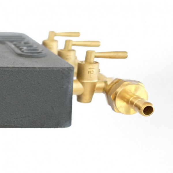 Rechaud Traiteur A Gaz Fonte 98 Kw 4 Pieds 3 Robinets Puissant Et Stable Triglav