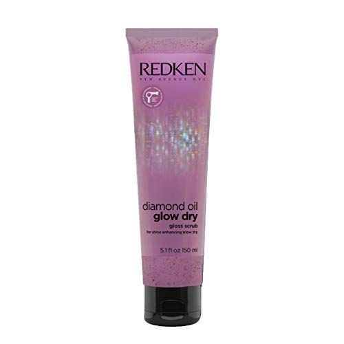 Redken Diamond Oil Glow Dry peeling preparateur avant le lavage des cheveux 150 ml