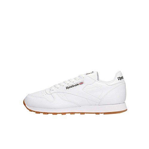 Basket Reebok Classic Leather Blanc Homme Lacets
