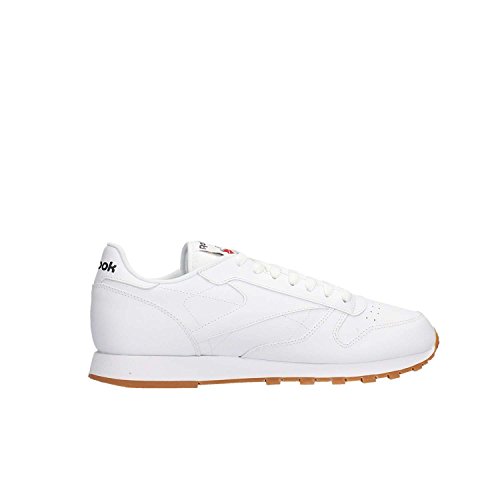 Basket Reebok Classic Leather Blanc Homme Lacets